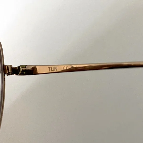 Bundle of 3 Retro Square Metal Wire Frame Glasses in Gold, Rose Gold & Black